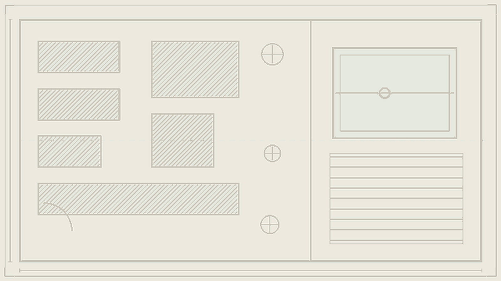 Workshop floor plan